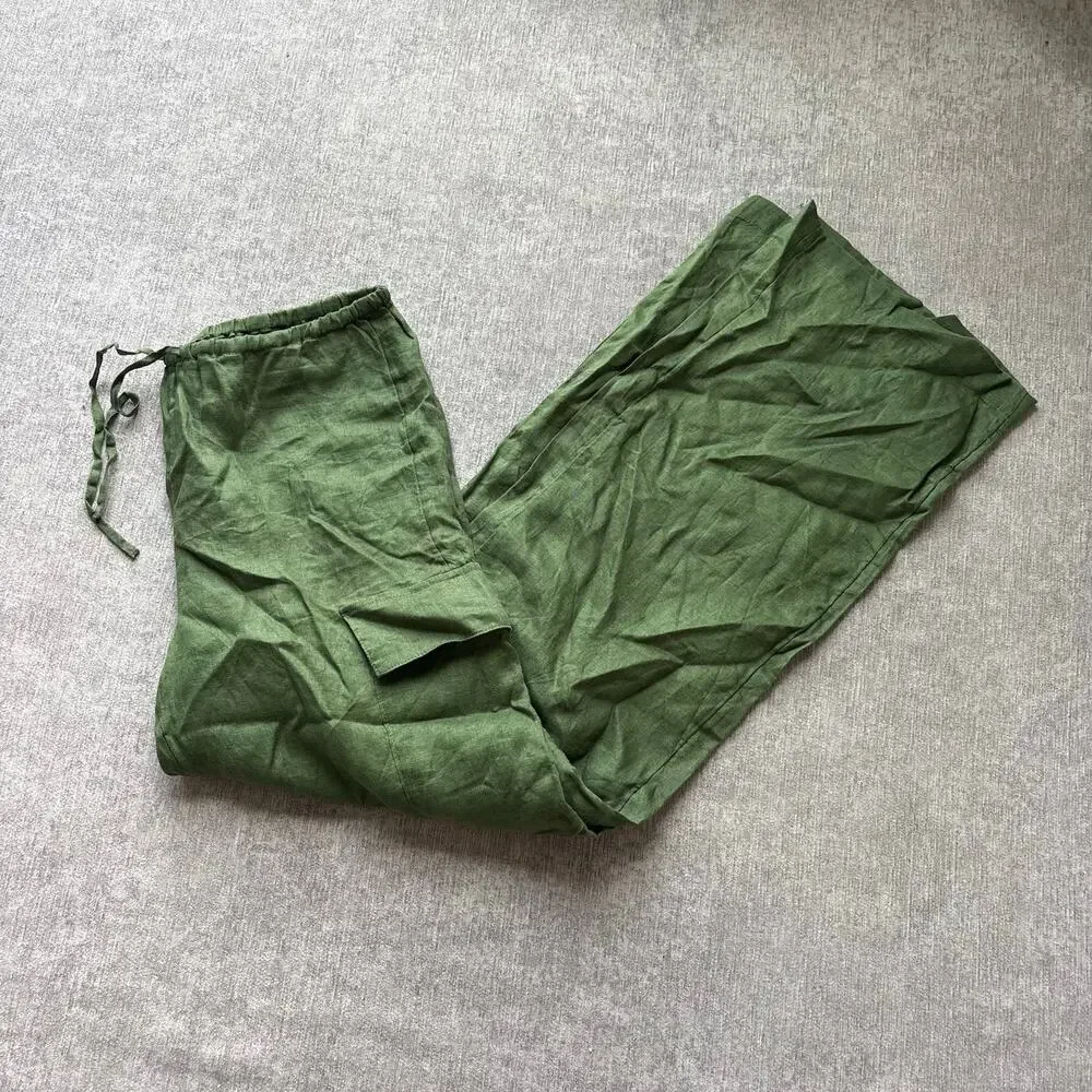 L*Space Linen Straight Leg Cargo Pants - Picture 5 of 7